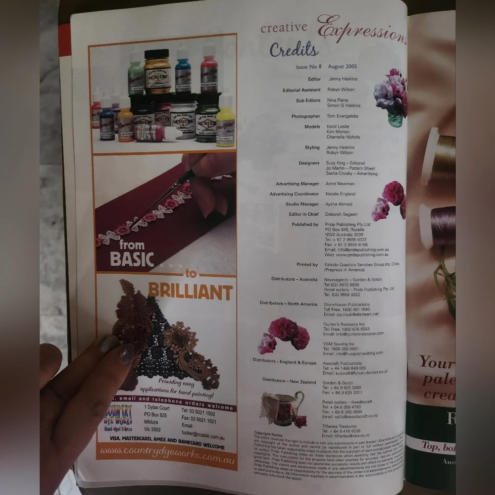 2005 Jenny Haskins Creative Expressions Issue#8 Part 2
